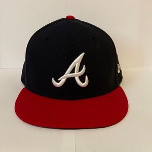 Atlanta Braves MLB Baseball Cap New Era Fitted